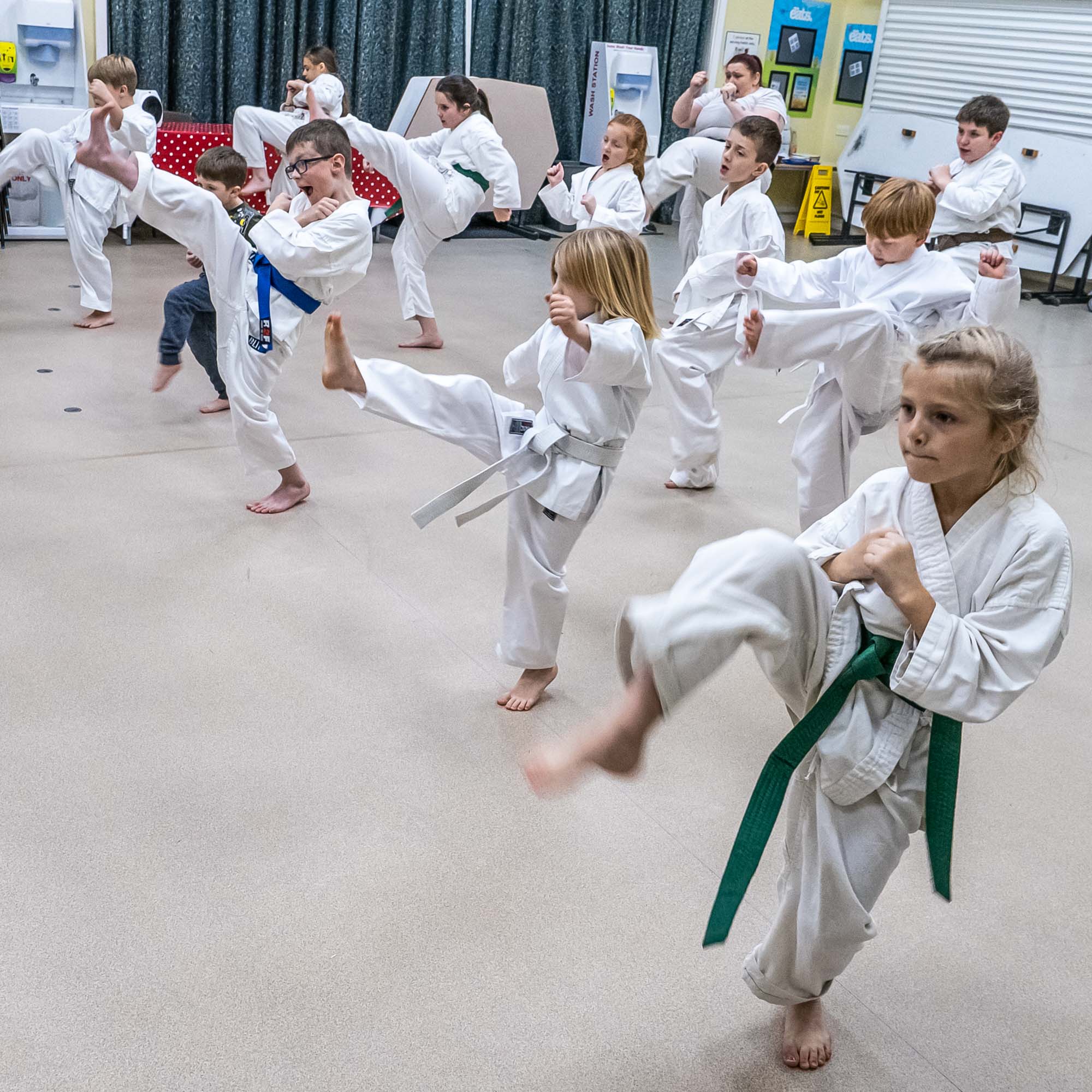 chinto karate group juniors