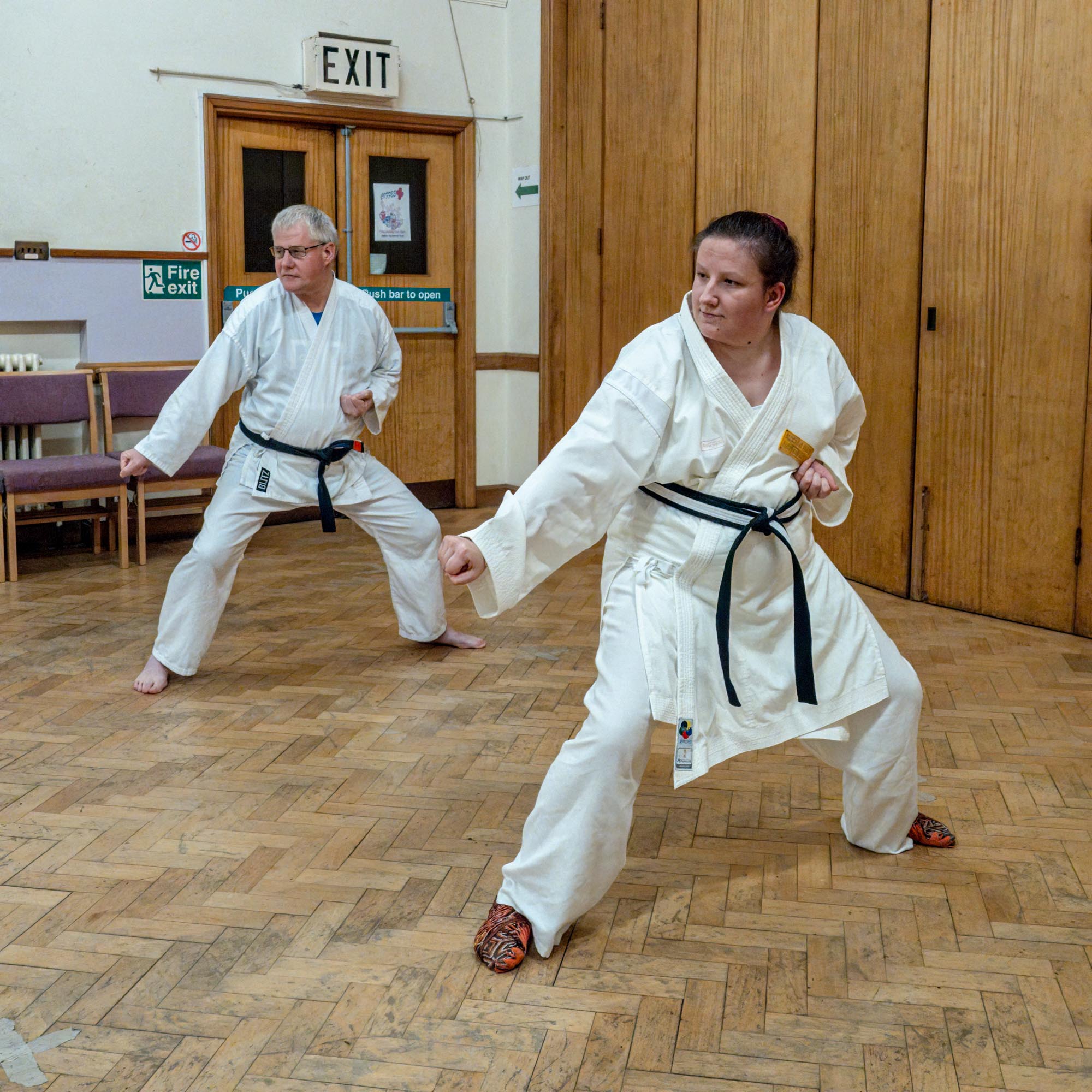 Chinto Karate Group Adapted training